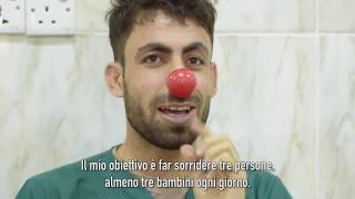 Murad  un clown per i piccoli pazienti di Sinuni Iraq [upl. by Laryssa126]