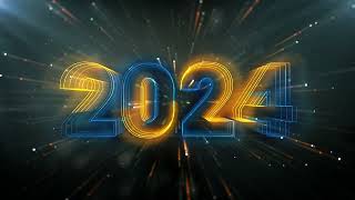 Happy New Year 2024 Wishes and Celebrations Countdown Video [upl. by Rettuc]