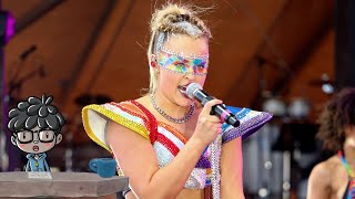 Jojo Siwa Gets Booed at Pride Festival [upl. by Aivun]