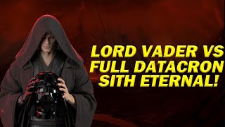 LORD VADER VS FULL DATACRON SITH ETERNAL WITH MALGUS CAN LV BEAT THEM Galaxy of Heroes [upl. by Jodee734]