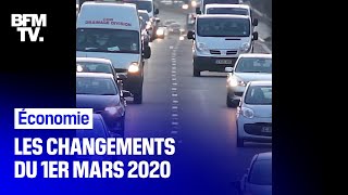 Quels sont les changements du 1er mars 2020 [upl. by Yhtomiht]