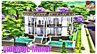 SIMS 4  RENOVATION VIDEO  UMBRAGE MANOR [upl. by Abbi]