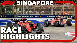 Race Singapore Full Highlights  2024 Singapore Grand Prix [upl. by Clemens524]