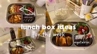 students lunch box ideas for the week🍱 5 super easy and cute school bento recipes [upl. by Ybok365]