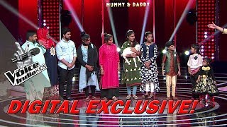 Fazils Family Surprises Him On Stage  Moment  The Voice India Kids  Season 2 [upl. by Anaytat700]