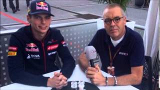 Olav Mol en Max Verstappen F1 GP Japan 2015 donderdag [upl. by Posner]