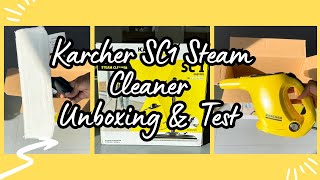 😎 Light amp powerful Steam Cleaner  Unboxing Karcher SC1 EasyFix karcher steam cleaning unboxing [upl. by Yonina873]