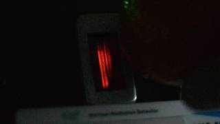 Ionization Flashes in SBT11A tube on GMC 320 Geiger Counter [upl. by Eatnahc18]