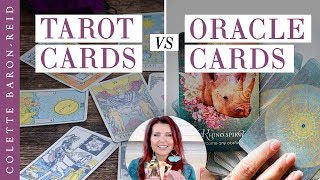 Tarot vs Oracle Cards [upl. by Lilith]