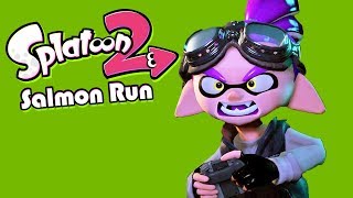 The HARDEST Map Splatoon 2 Salmon Run [upl. by Rolandson694]