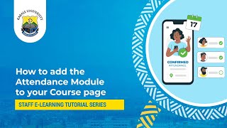 4 How to add class attendance module to Course [upl. by Ashby]