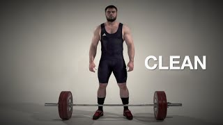 CLEAN  weightlifting [upl. by Ayanet509]