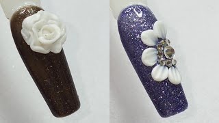 trending nail art designs 2024 [upl. by Tillfourd187]