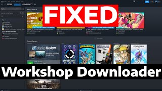 How To Fix Steam Workshop Downloader Not Working or Downloading [upl. by Gualtiero188]