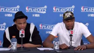 Kevin Durant calls Mark Cuban an idiot [upl. by Navetse985]