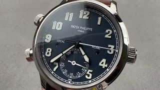 Patek Philippe Calatrava Pilot Travel Time 5524G001 Patek Philippe Watch Review [upl. by Zed752]