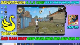 OB45 Smartgaga 412 Best Version For Low End PC  Smartgaga Free Fire Best Emulator FPS 1GB RAM🤯 [upl. by Chafee]