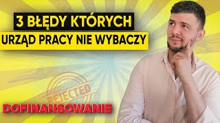 Tych błędów nie wybaczy Urząd Pracy  Dofinansowanie z Urzędu Pracy  Jak napisać wniosek o dotacje [upl. by Sisely]