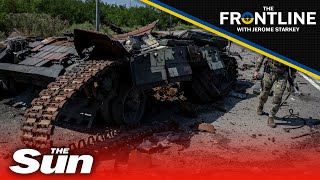 Ukrainian Challenger II Tank has been destroyed in Robotyne The Frontline with Jerome Starkey EP 6 [upl. by Jaeger855]