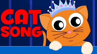 Cat Song  Original Nursery Rhymes For Kids And Children  Songs For Toddlers  Kids Tv Cartoons [upl. by Dann178]