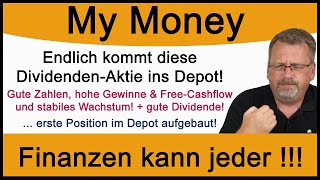 PepsiCoAktie kommt ins Depot Hohe Gewinne amp FreeCashflow und stabiles Wachstum  gute Dividende [upl. by Llehsyar268]