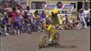 Eddie Fiola 1984 Old School BMX Huntington Beach California [upl. by Faires]