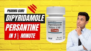 Dipyridamole  Persantine  All you need to know In just One Minute [upl. by Etteoj]