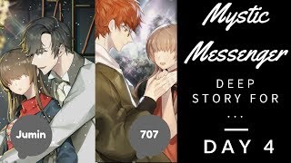 Mystic Messenger Day 4  Deep Story Jumin and 707 [upl. by Buchalter]