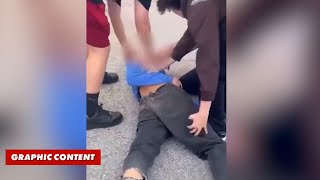 Student hospitalized after horrifying beatdown at Marjory Stoneman Douglas High School [upl. by Carlie]