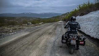 2014 Motorcycle Tour of Scandinavia  Part 4  Nordkapp to Gryllefjord [upl. by Clarette]