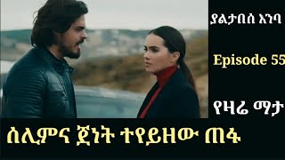 Yaltabese Enba Episode 55 ያልታበሰ እንባ ክፍል 55 ሰሊምና ጀነት ተየይዘው ጠፋ Atronos [upl. by Maje]