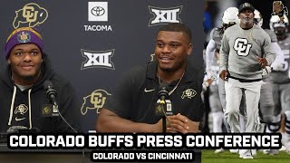 Justin Mayers amp Kahlil Benson Happy They Chose Coach Prime amp Colorado [upl. by Pember]