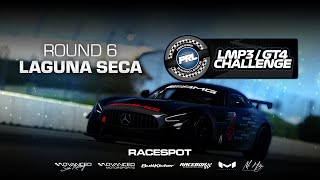 PRL LMP3 amp GT4 Challenge on iRacing  Round 6 at Laguna Seca [upl. by Alvis]