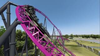 DC Rivals HyperCoaster  Warner Bros Movie World [upl. by Diena]