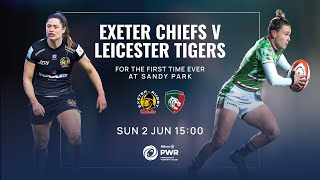 Exeter Chiefs Vs Leicester Tigers  PWR [upl. by Nahoj]