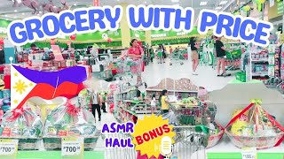 GROCERY  NOVEMBER BUDGET FOR FAM OF 3 grocery essential budget asmr realistic [upl. by Annodas151]