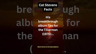 Cat Stevens Fact Two folkrock singersongwriter [upl. by Lorna]