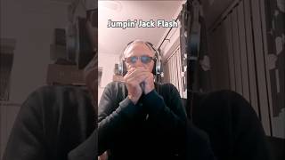 Rolling Stones harmonica Jumpin Jack Flash short [upl. by Skvorak]