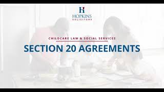 Section 20 Agreements [upl. by Eitsyrhc255]