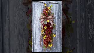 Unique Door Decor for Fall [upl. by Berkley]