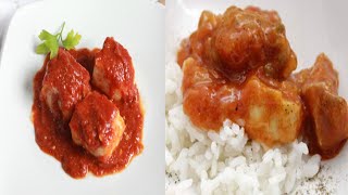 Recette de thon à la sauce tomate et au riz [upl. by Godred]