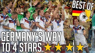 Germanys Way To 4 Stars ✶ FIFA World Cup 2014  BEST OF [upl. by Shurlock310]