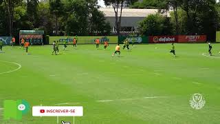 GOLAÇO DE GIOVANI EM TREINO COM O TIME PRINCIPAL DO PALMEIRAS [upl. by Wylen]