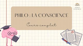 La conscience  cours de philosophie complet pour le bac [upl. by Tippets6]