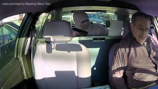 Watch as cab robbery gets interrupted by police [upl. by Repsaj]