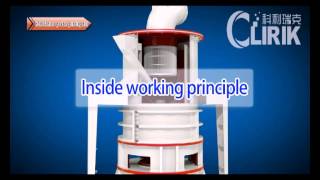 Working Principle of super fine stone grinding mill [upl. by Ahsot]