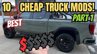 Top 10 Best Cheap Budgetfriendly Truck Accessories to Start Your Mods Part 1 [upl. by Latsyk501]