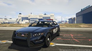 TUTO COMMENT DEVENIR POLICIER SUR GTA5 PS4 [upl. by Ahseia]