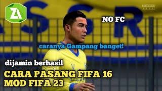 CARA PASANG GAME FIFA 16 MOD FIFA 23 ANDROID [upl. by Ailelc]