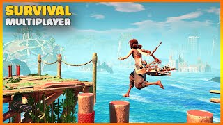 Top 10 Multiplayer Survival Games For Android amp iOS ONLINE  Survival Multiplayer Games [upl. by Aerbua373]